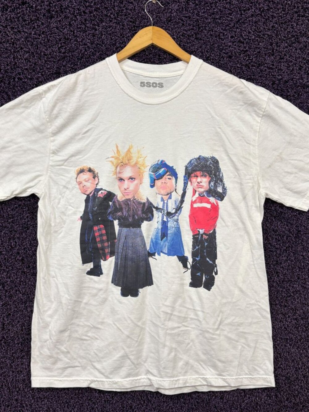 5 Seconds of Summer Everyones A Star Album Band T-Shirt XL